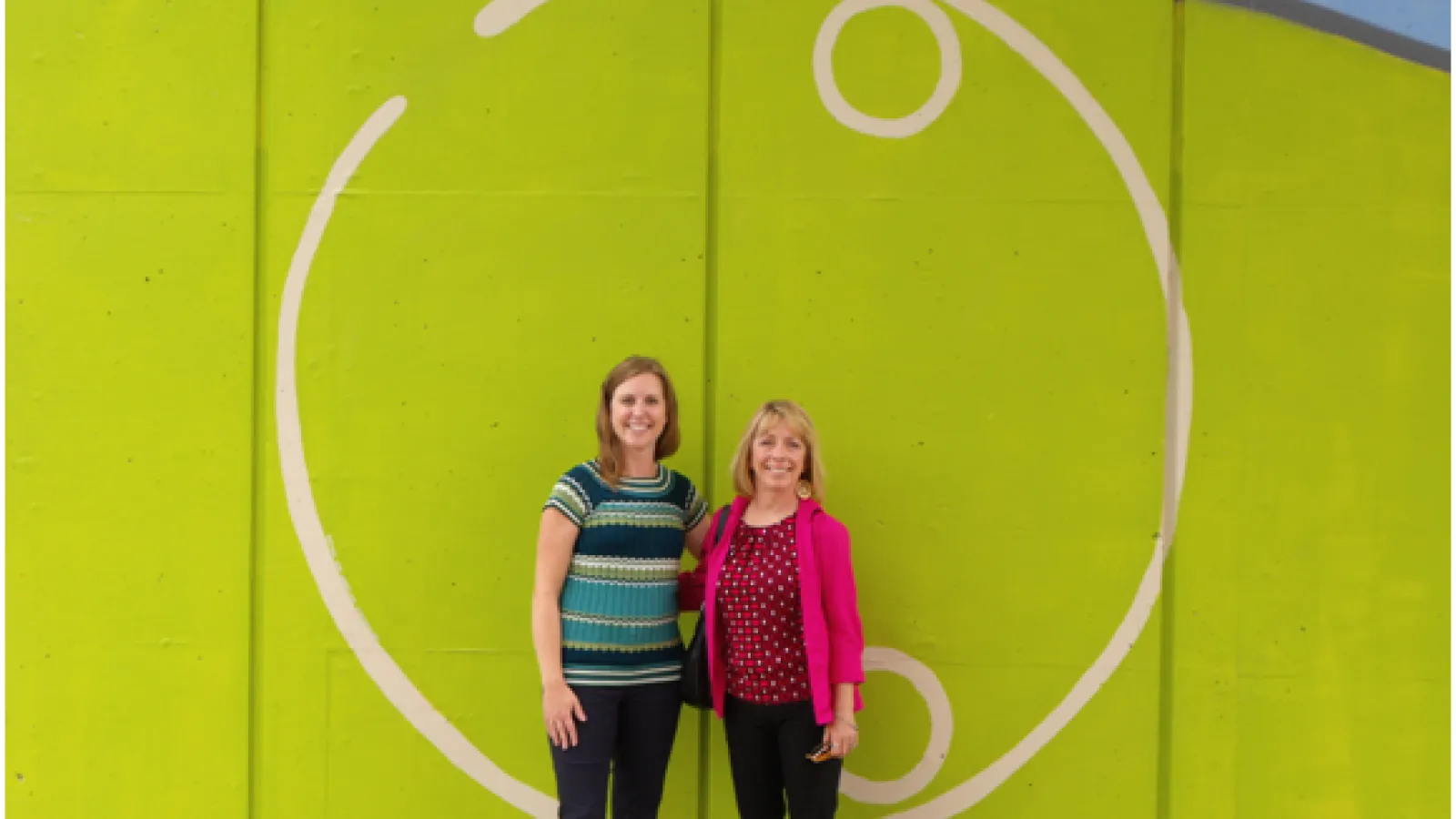 Daniele Poling and Christine Balengee-Morris