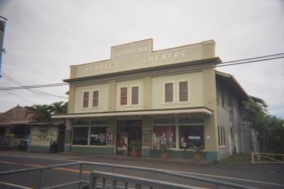 a photograph of the Honoka'a People's Theatre