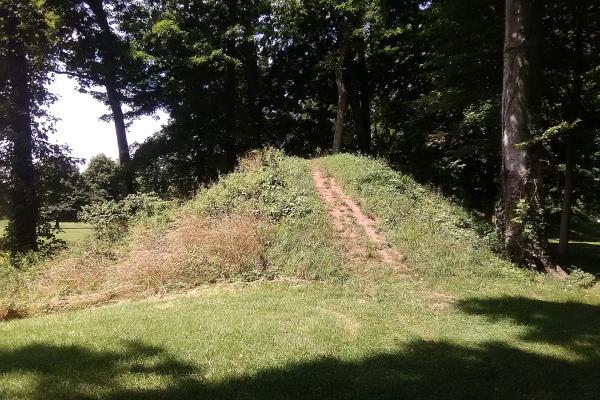 Earthwork mound