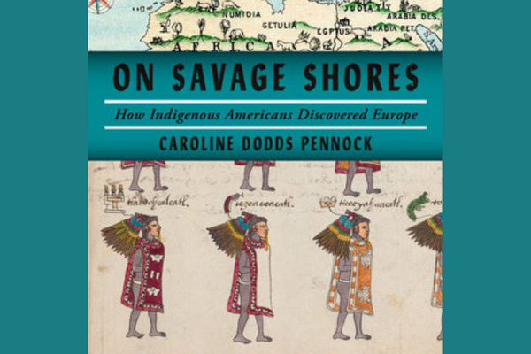 Cover of book "on savage shores"